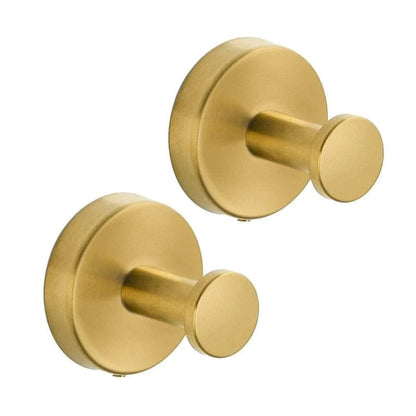 StrongFix – Multi-Surface Suction Hook – Gold / No Punching / 2 Pack