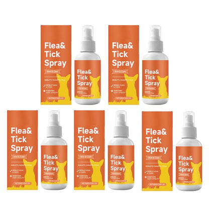 PetShield – Flea & Tick Protection Spray for Pets – 5 Bottles（250ml)
