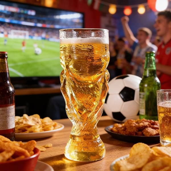 TrophySip – Soccer Champion Beer Glass – image 9