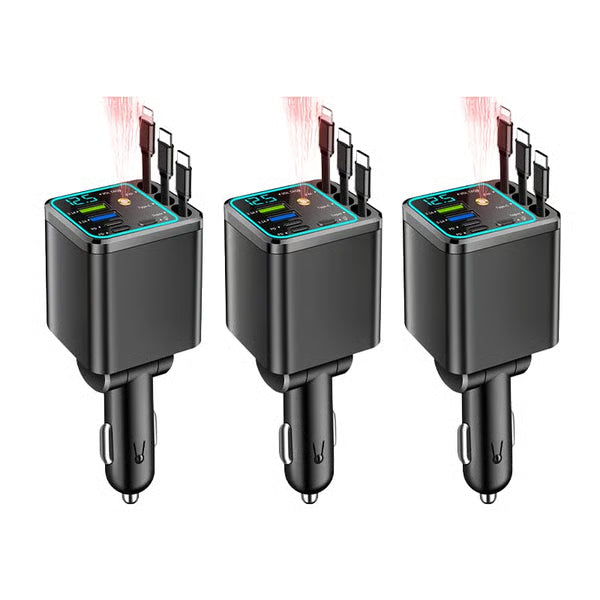 ChargeFlow Pro | 7-in-1 Retractable Car Power Hub – image 12