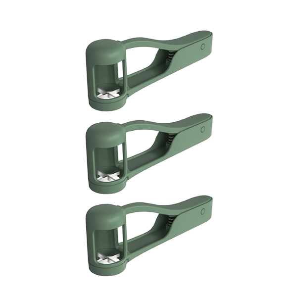 QuadSlice – 4-Way Fruit Cutting Tool – Green*3