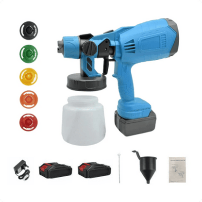 TurboCoat – High Speed Paint Sprayer – Two Batteries, One Charger