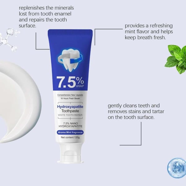 PearlGuard – 7.5% Nano Hydroxyapatite Toothpaste – image 13