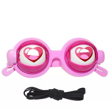 AuraJokes – Fun Novelty Party Glasses – Pink