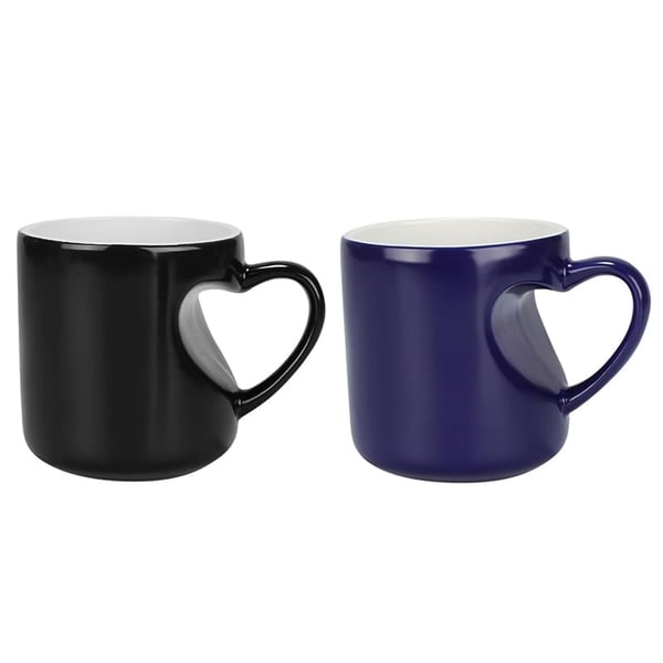 MoodSip – Color Changing Love Mug – Black + Blue