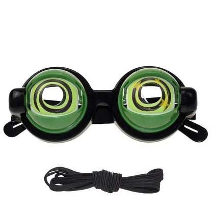 AuraJokes – Fun Novelty Party Glasses – Green