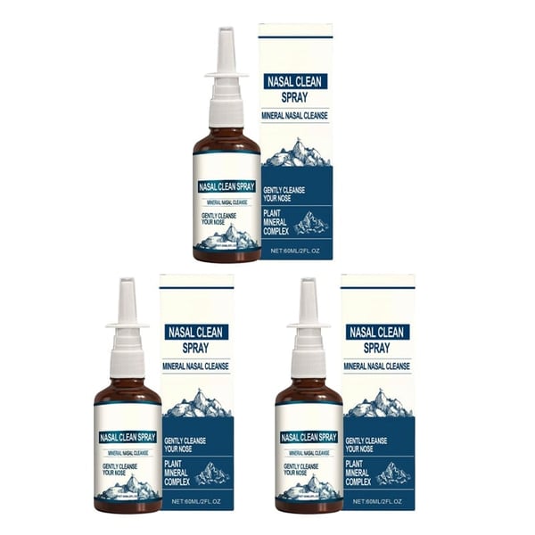 PureNose – Nasal Iodine Cleanse Solution – 3 PCS Save 5$
