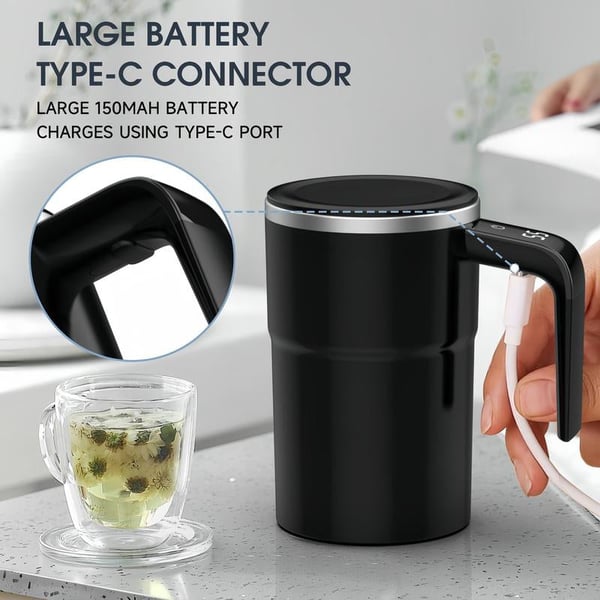 MixBrew Pro – Automatic Stirring Coffee Cup – image 3