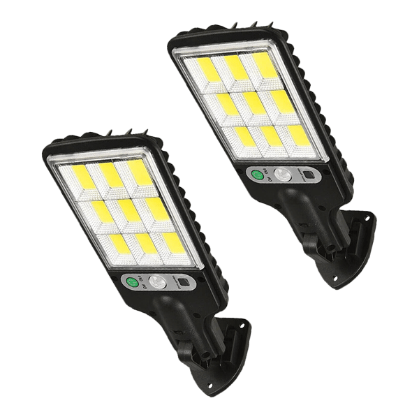 BrightSentinel – Solar Motion Sensor Street Light – 2 Pack
