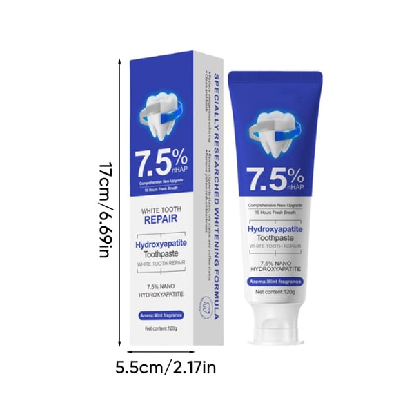 PearlGuard – 7.5% Nano Hydroxyapatite Toothpaste – image 7