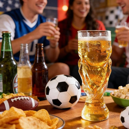 TrophySip – Soccer Champion Beer Glass – image 4
