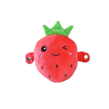 TuneTeddy – Interactive Musical Plush Toy – Strawberry