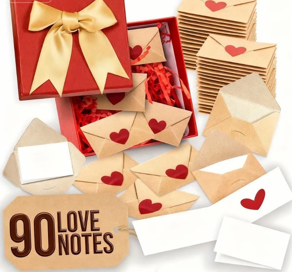 CardNest – Mini Envelopes With Blank Cards – 90 sets