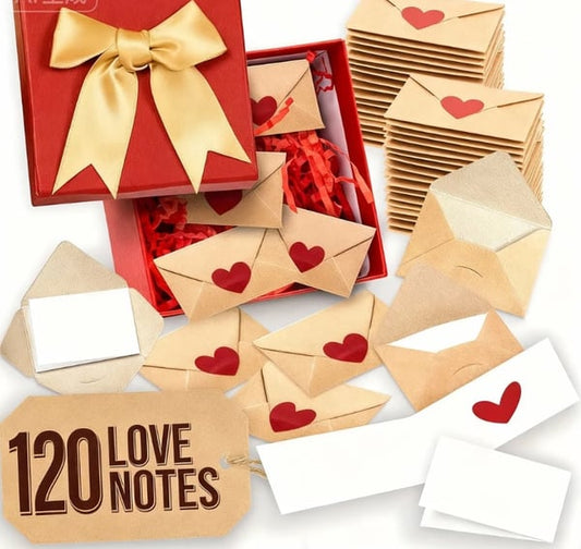 CardNest – Mini Envelopes With Blank Cards – 120 sets