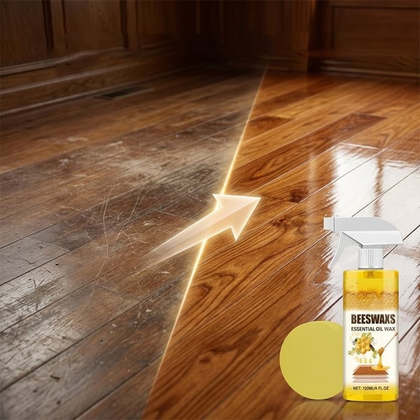 WoodAura – Natural Beeswax Floor Shine Spray – image 8
