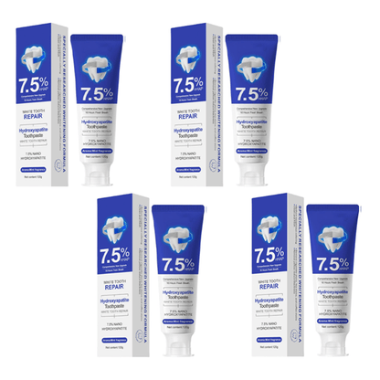 PearlGuard – 7.5% Nano Hydroxyapatite Toothpaste – 4 pcs