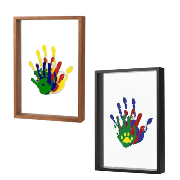 MemoryLayers – DIY 3D Display Frame – Black + Wood-tone