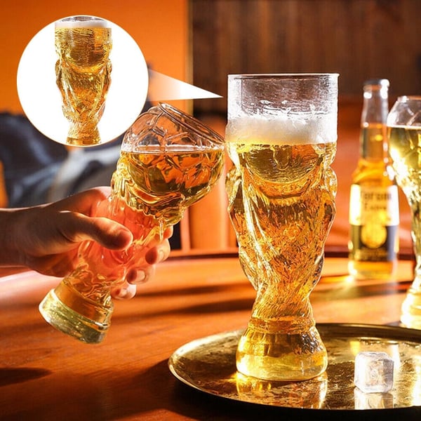 TrophySip – Soccer Champion Beer Glass – image 2