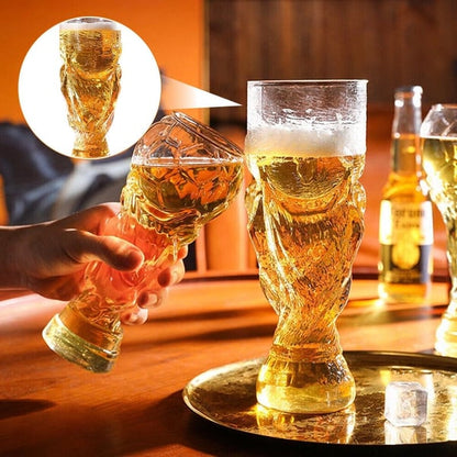 TrophySip – Soccer Champion Beer Glass – image 2