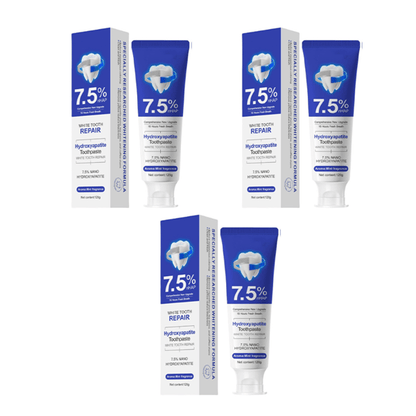 PearlGuard – 7.5% Nano Hydroxyapatite Toothpaste – 3 pcs