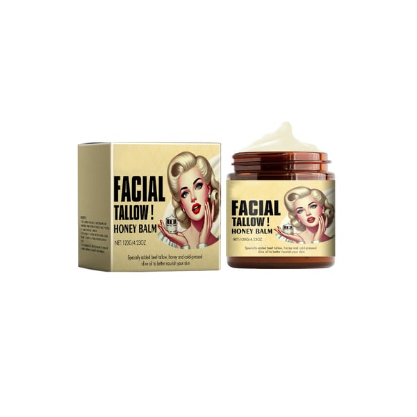 PureGlow – Facial Tallow & Honey Balm – 1 PC