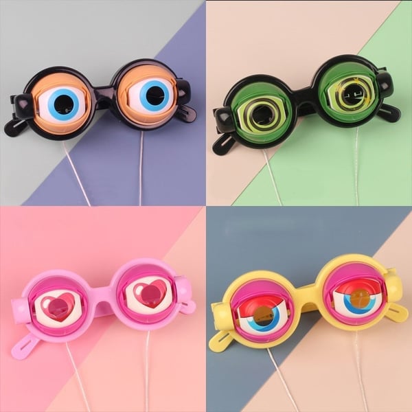AuraJokes – Fun Novelty Party Glasses – A set(4 colors)