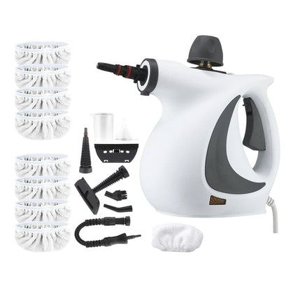 EcoSteam – Powerful Steam Cleaner for Sanitization – 1 Set Steam Cleaner + 9 Fiber Cloths