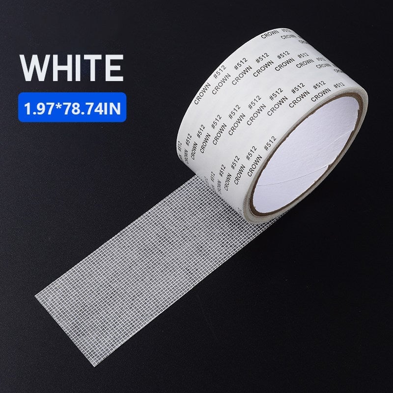 ScreenFix Pro – Window Screen Repair Tape – White / 2 PCS