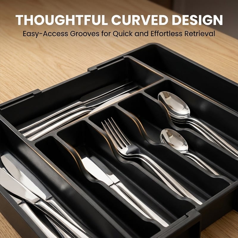 FlexiSort – Expandable Drawer Organizer – image 7
