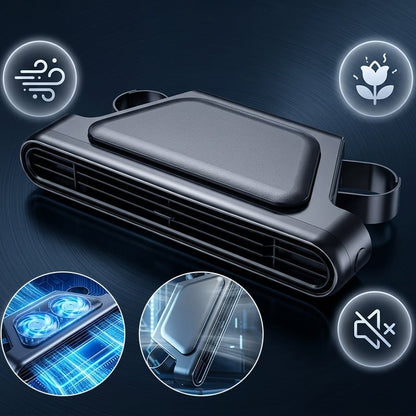 CoolDrive – Headrest Fan Car Dual Turbo Cooling System – image 2