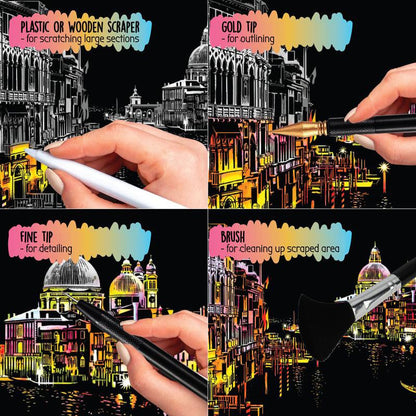 MindCanvas – Relaxing Scratch & Sketch City Collection – image 7