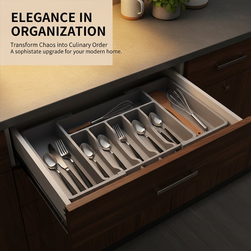 FlexiSort – Expandable Drawer Organizer – image 6