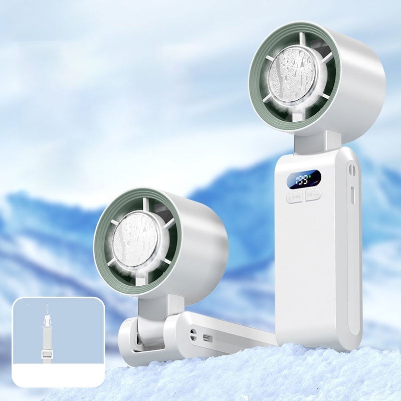 CoolCore – Semiconductor Handheld Cooling Fan – Gray