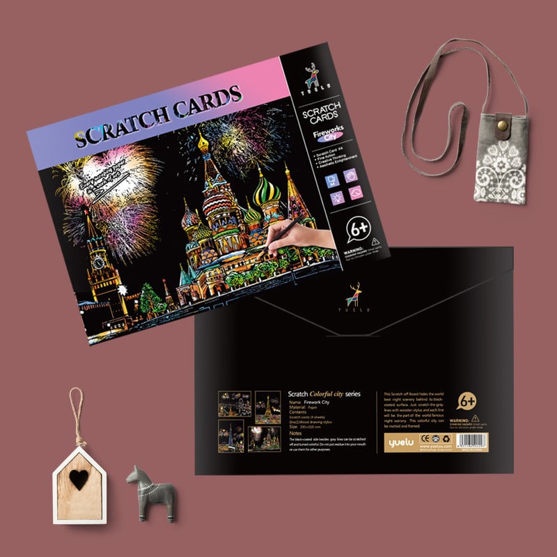 MindCanvas – Relaxing Scratch & Sketch City Collection – image 10