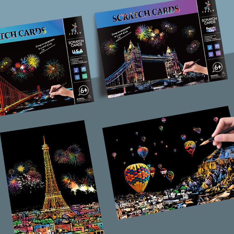 MindCanvas – Relaxing Scratch & Sketch City Collection – image 9