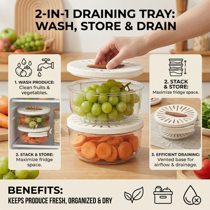 AquaDry Duo – Smart Sink Draining Tray – image 2