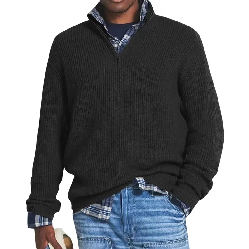 Men's Fints Sweater – Black / S
