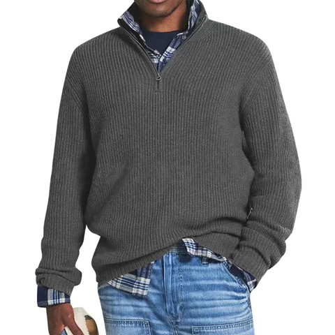 Men's Fints Sweater – Gray / S