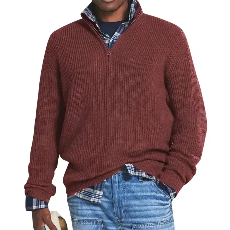 Men's Fints Sweater – Red / S