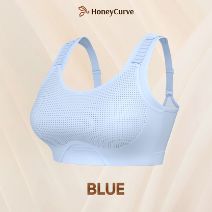 CurveCharm Pro – Soft Lift Comfort Bra – Blue / 30